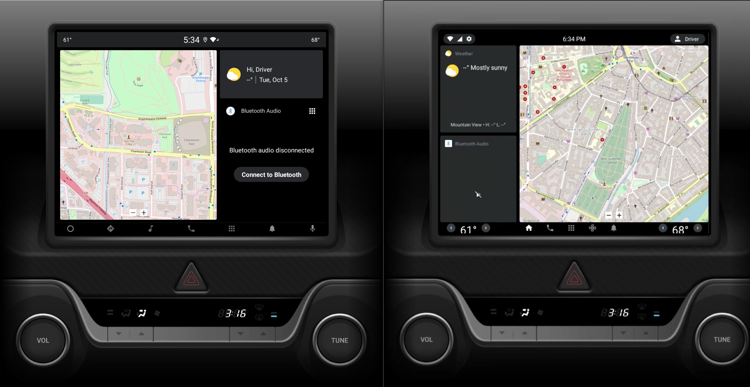 Android Automotive OS Screenshots